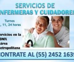 Servicios de enfermeras y cuidadores a domicilio CDMX - México DF - 1