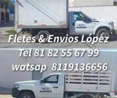 Fletes y mudanzas económicas Lopez - Monterrey