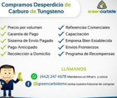 Compra de carburo de tungsteno Oaxaca - Nejapa de Madero