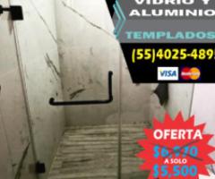 Oferta de cancel templado para baño 6mm claro - México DF - 2