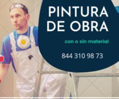 Pintura de obra - Saltillo