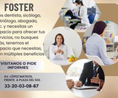Renta la oficina de tus sueños en Foster Business Center - Guadalajara