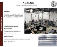 Abalon mantenimiento de moldes, soldadura y grabado láser, maquinados cnc - Corregidora
