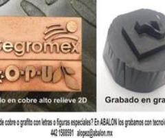 Abalon mantenimiento de moldes, soldadura y grabado láser, maquinados cnc - Corregidora