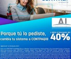 Sistenas contpaqi contabilidad, nominas, factura electronica, compercial premium - Apodaca