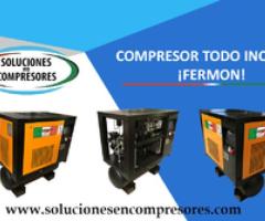 Compresor de tornillo fermon 7. 5 hp - México DF