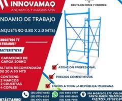 Andamios 2.00x1.56 - Renta por Día, Semana o Mes - Atizapán de Zaragoza