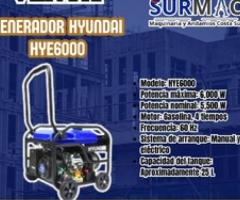 Generador hyundai hye6000 - Ecatepec de Morelos