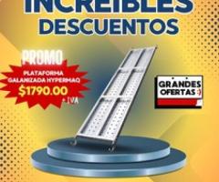 Plataforma hypermaq galvanizada - Sahuayo de Morelos