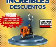 Oferta de marzo: torre de iluminacion - San Fernando