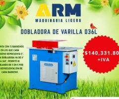 Promocion de dobladora de varilla d36l - Los Mochis