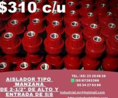 Aislador tipo manzana - Tultitlán