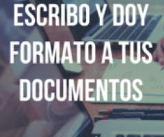 Servicio de redacción y revisión de documentos varios - Xalapa