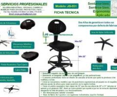 Sillas ergonomicas industriales - San Luis Potosi