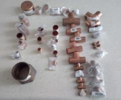 Lote de conexiones de cobre - Pachuca de Soto