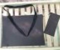 Bolsa morralito y lapicera/cosmetiquera tactopiel - México DF