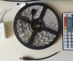 Rollo Tira Con 300 Led Rgb Smd Exterior Ip65 Kit Completo - Morelia