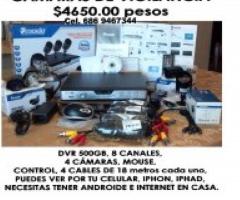 4650.00 Cámaras de vigilancia - Mexicali