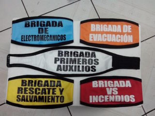 Brazaletes para Brigadistas Varias leyendas - Guadalajara - 1