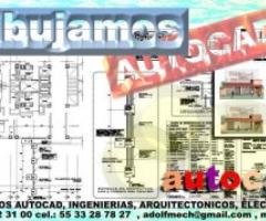 Capturamos autocad word excel ingenierias levantamientos - México DF