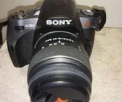 Vendo camara sony alpha 380 $4500 al 100% - México DF