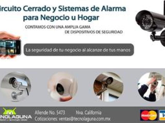 Alarmas y camaras de seguridad - Torreon - 1