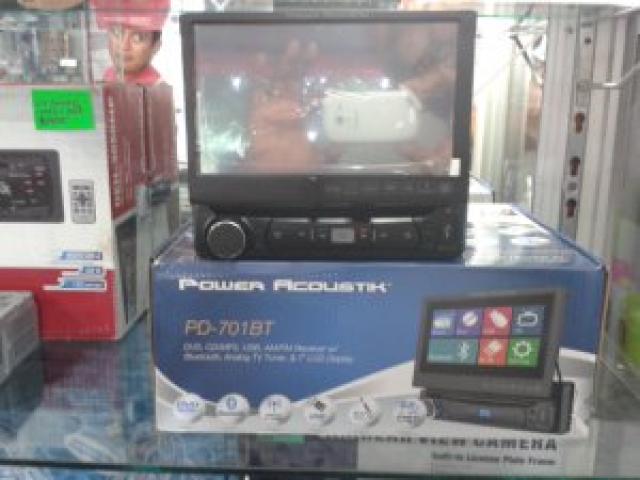 Pantalla motorizada power acústic pantalla touch maneja dvd mp3 usb bluetood - Merida - 1