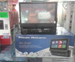 Pantalla motorizada power acústic pantalla touch maneja dvd mp3 usb bluetood - Merida