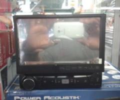 Pantalla motorizada power acústic pantalla touch maneja dvd mp3 usb bluetood - Merida