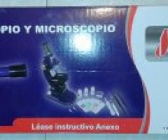 Paquete de Telescopio y Microscopio con accesorios y tripie - Tlalnepantla de Baz