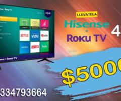 Pantalla Hisense 43" COMO NUEVA - Guadalajara