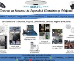 Camaras de seguridad, Comunicación y Control de accesos. - México DF