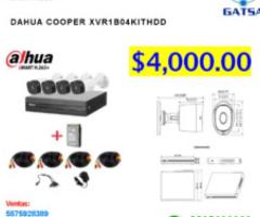 Dvr 4 canales dahua cooper xvr1b04kithdd - Nezahualcóyotl