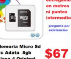Mayorista en memorias microsd $67 - México DF