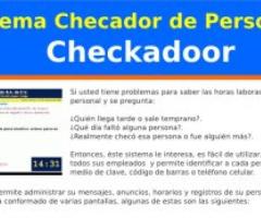 Sistema Checador de Personal por Código de Barras y Teléfono Celular - Pachuca de Soto