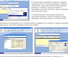 Sistema Checador de Personal por Código de Barras y Teléfono Celular - Pachuca de Soto
